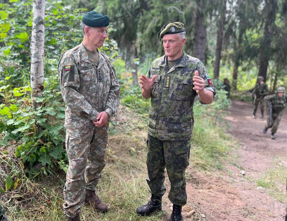 Valdemaras Rupšys ir Timas Kivinenas