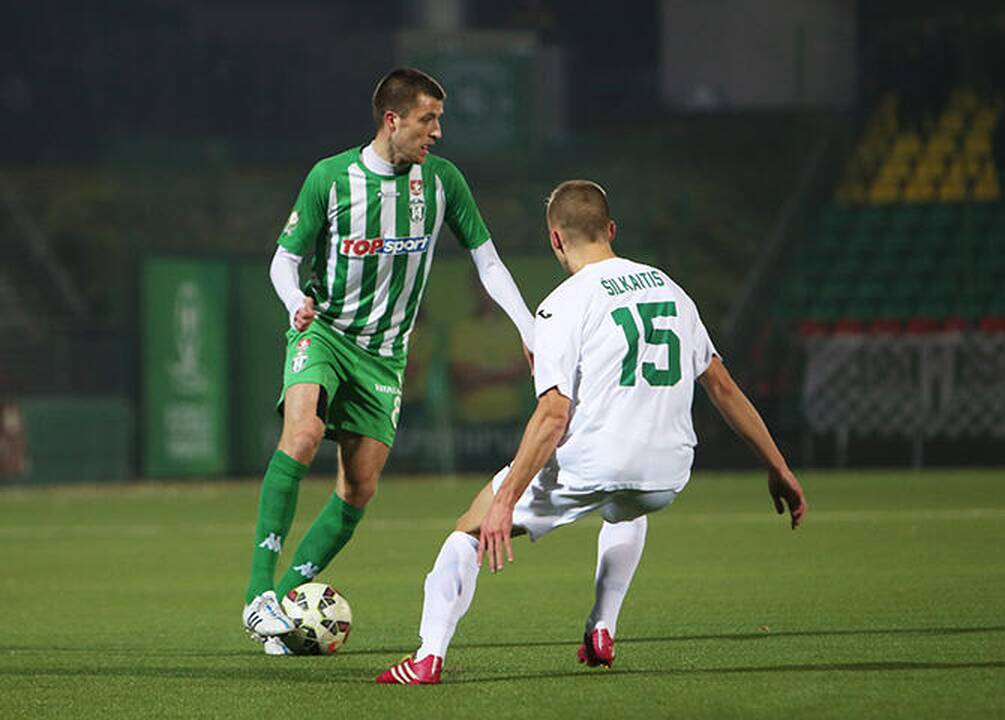 Iš rikiuotės iškrito du Vilniaus „Žalgirio“ futbolininkai