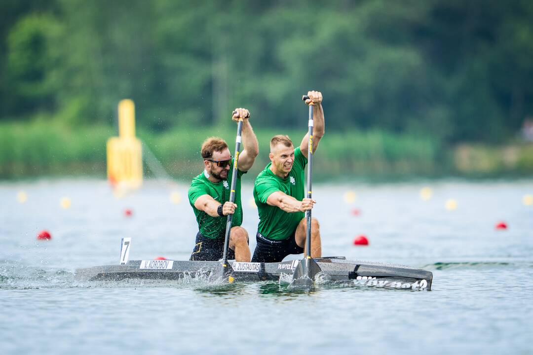 Andrejus Olijnikas ir Mindaugas Maldonis
