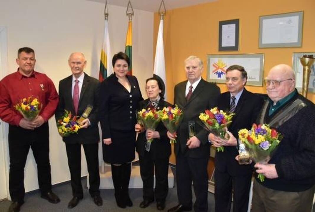 LTOK apdovanojimai įteikti sportui nusipelniusiems asmenims