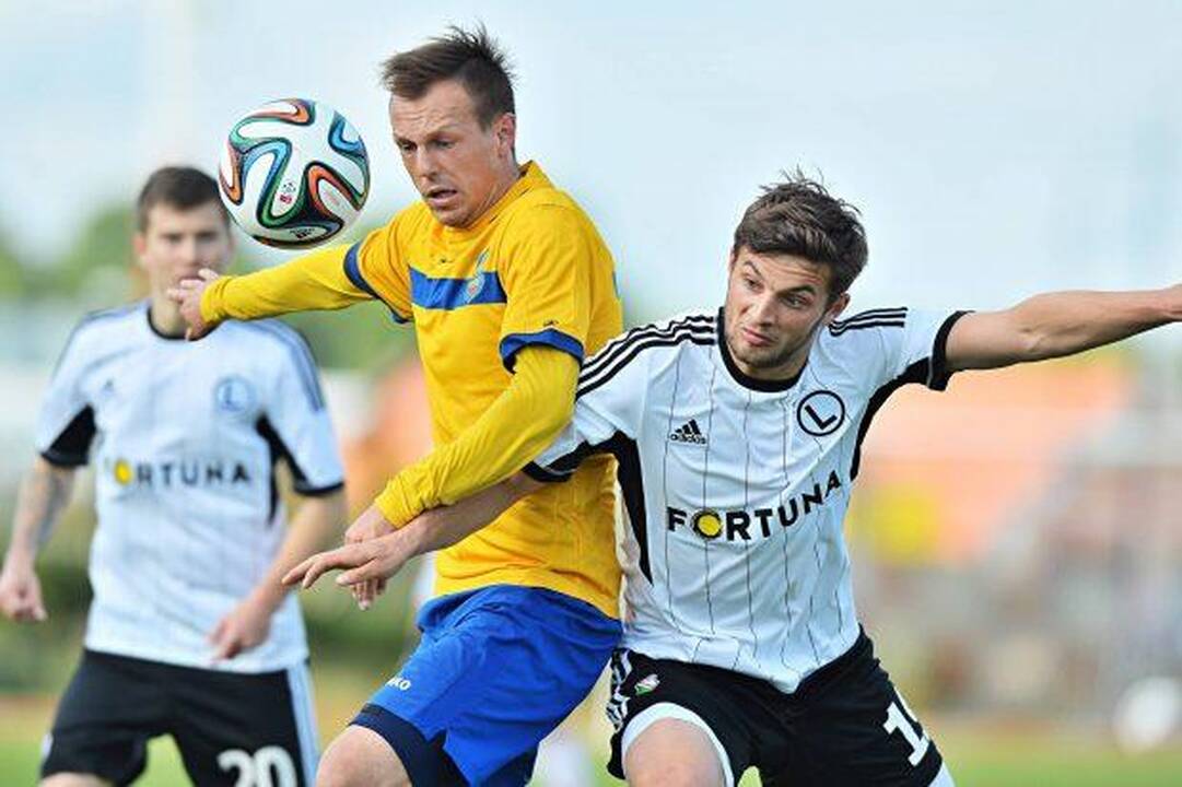 "Atlantas" Lenkijoje pralaimėjo Varšuvos "Legia" futbolininkams