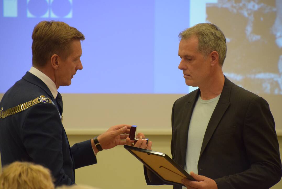 Pagerbti miestui nusipelnę klaipėdiečiai