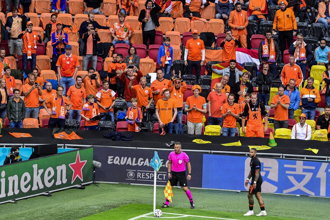 Europos futbolo čempionatas: Šiaurės Makedonija–Nyderlandai 0:3