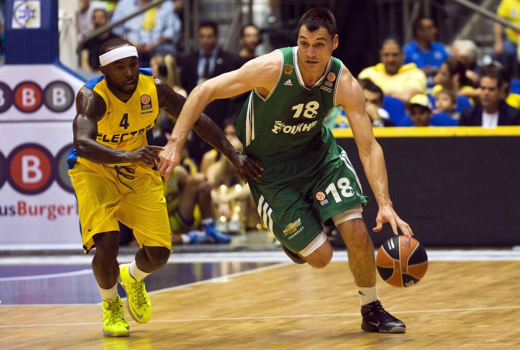 J. Mačiulis rezultatyviu žaidimu prisidėjo prie "Panathinaikos" pergalės 