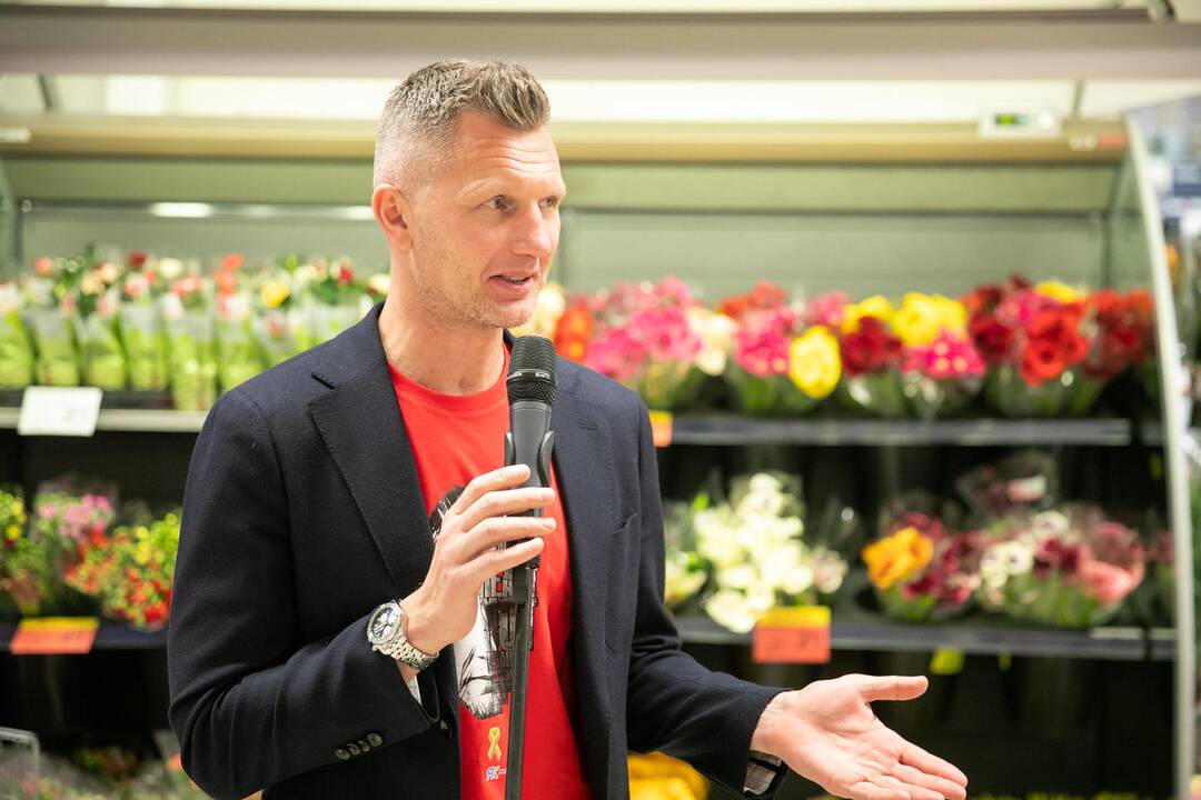 R. Kaukėno fondas pristatė specialius marškinėlius 