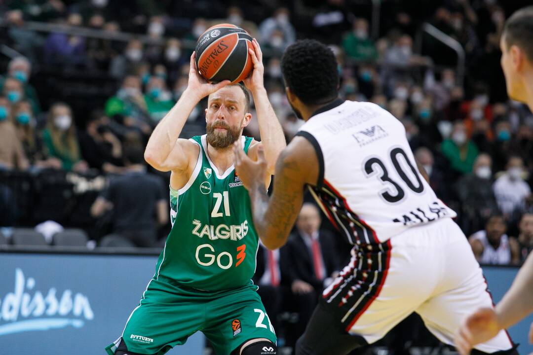 Eurolyga: Kauno „Žalgiris“ – Milano „Armani Exchange“ 70:74
