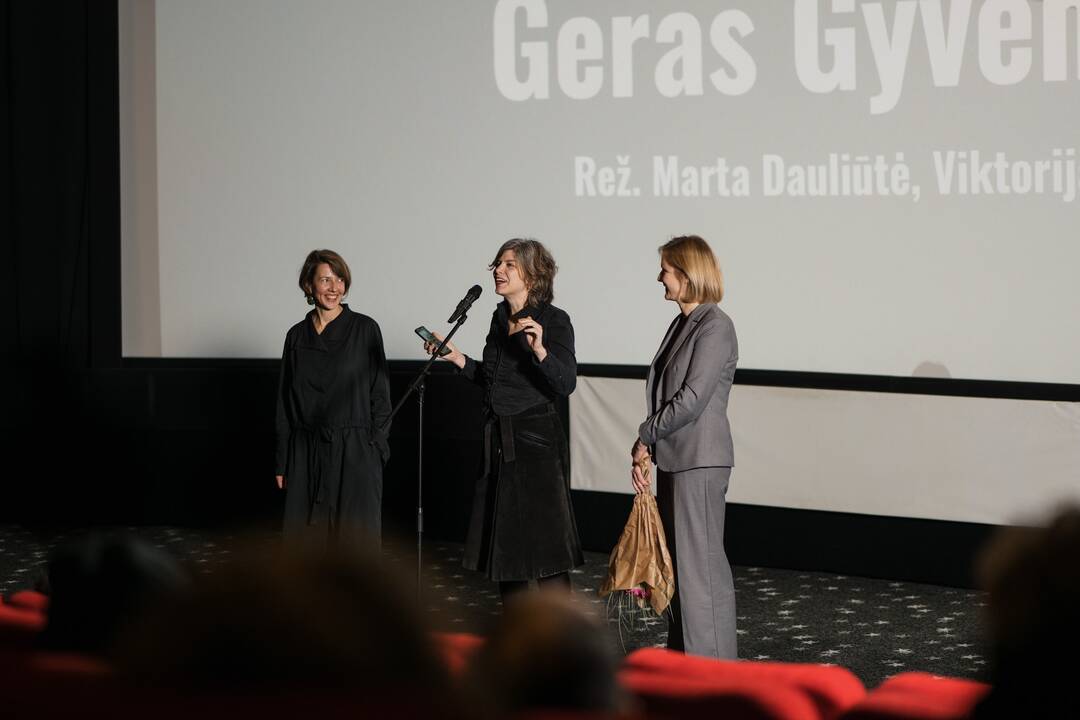 Filmo „Geras gyvenimas“ premjera