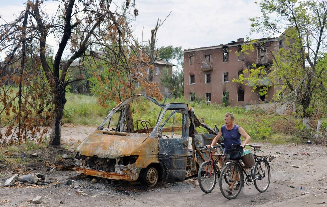 Ukrainoje per susirėmimus žūsta ir civiliai gyventojai