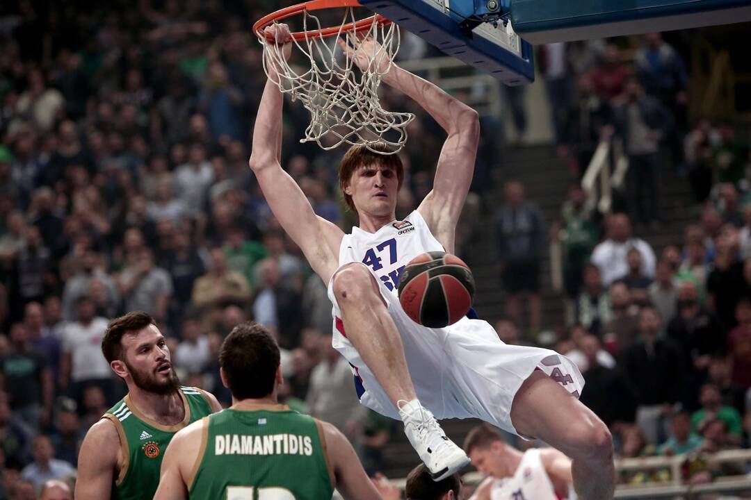 CSKA įtikinamai įveikė "Panathinaikos" ir iškovojo vietą Eurolygos finalo ketverte