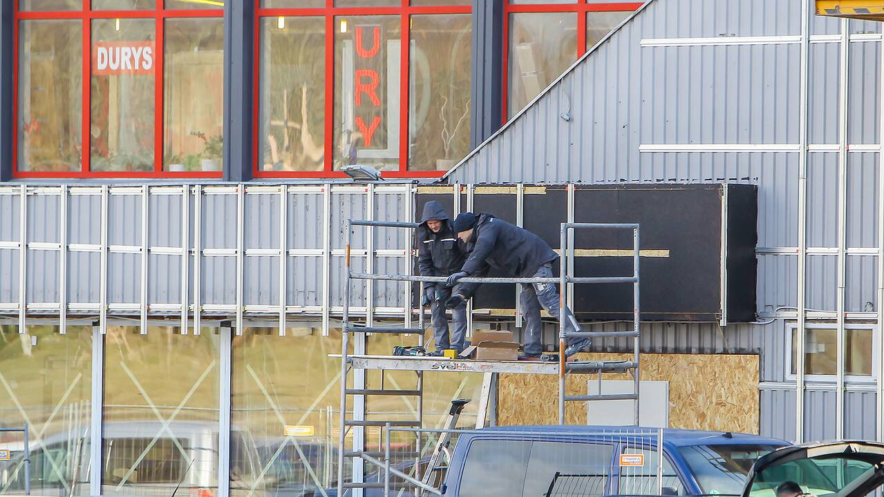 M. Riomerio gatvėje netrukus pradės veikti prekybos centras