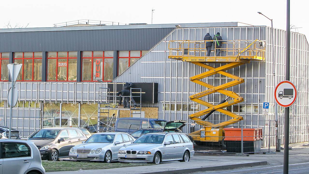 M. Riomerio gatvėje netrukus pradės veikti prekybos centras
