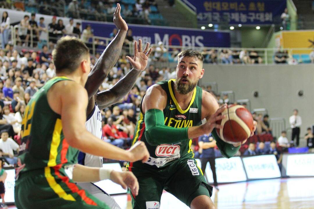 Krepšinis: Lietuva – Pietų Korėja 86:57