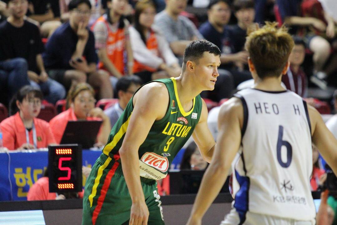 Krepšinis: Lietuva – Pietų Korėja 86:57