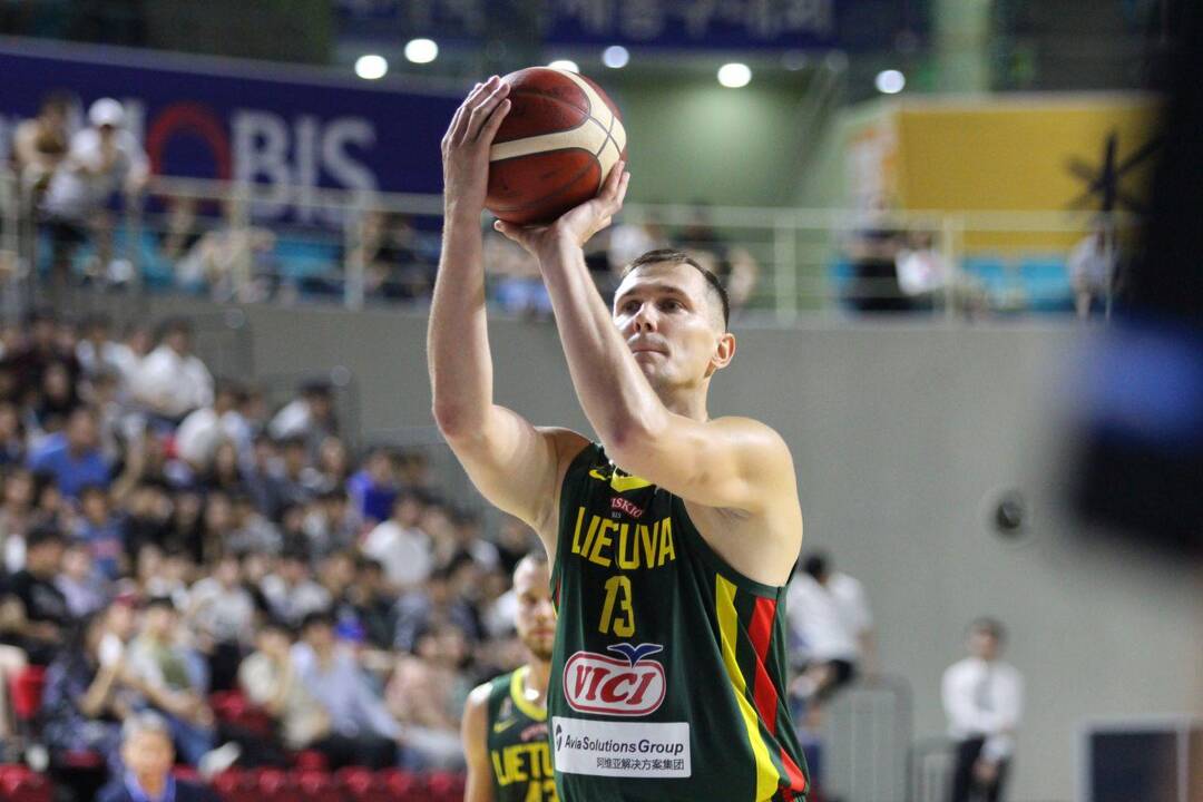 Krepšinis: Lietuva – Pietų Korėja 86:57