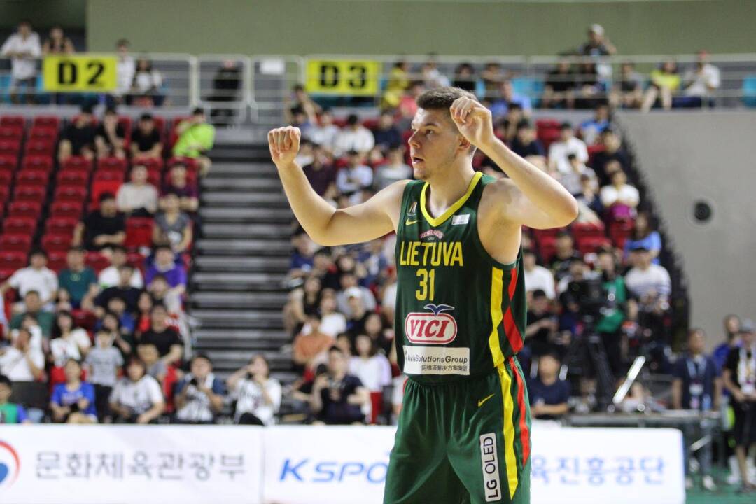 Krepšinis: Lietuva – Pietų Korėja 86:57
