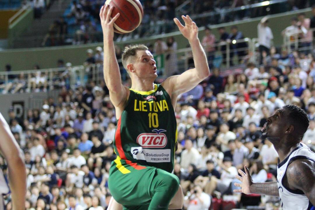 Krepšinis: Lietuva – Pietų Korėja 86:57