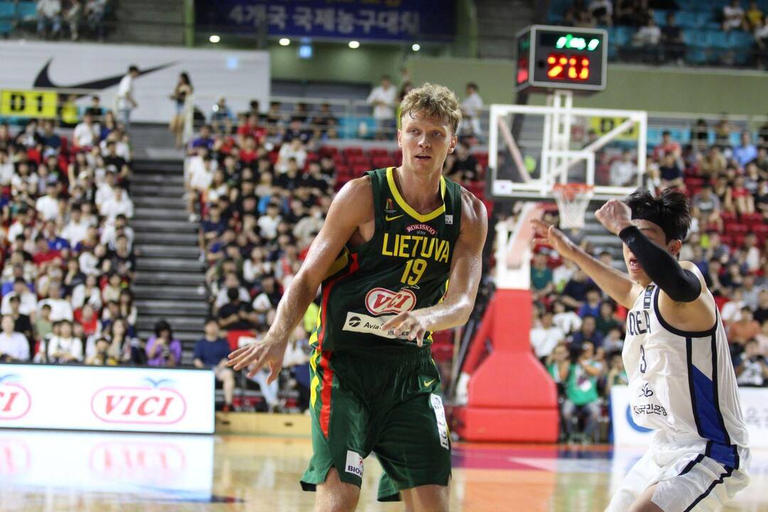 Krepšinis: Lietuva – Pietų Korėja 86:57