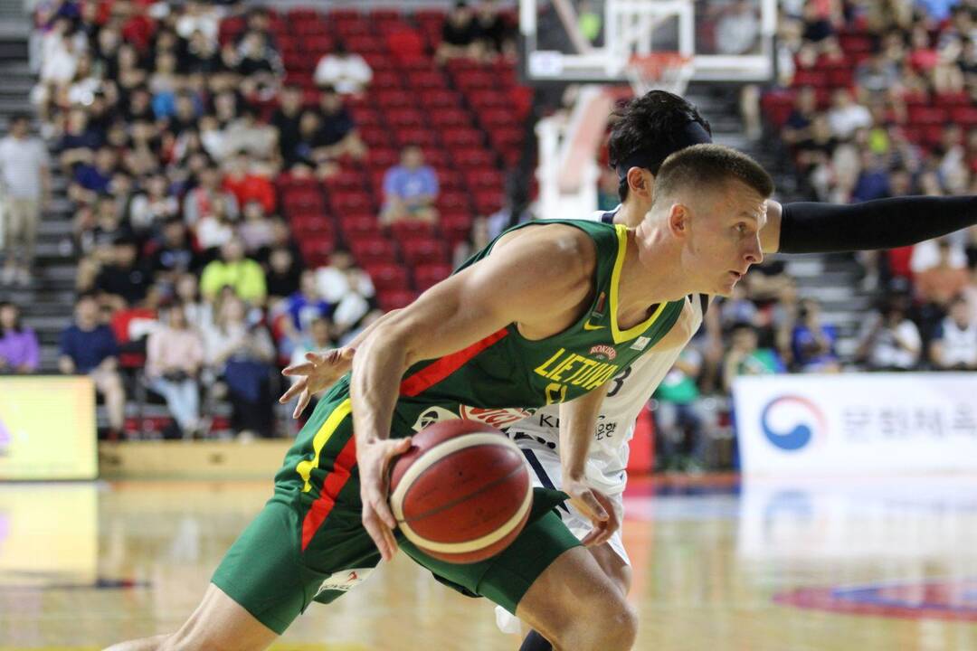 Krepšinis: Lietuva – Pietų Korėja 86:57