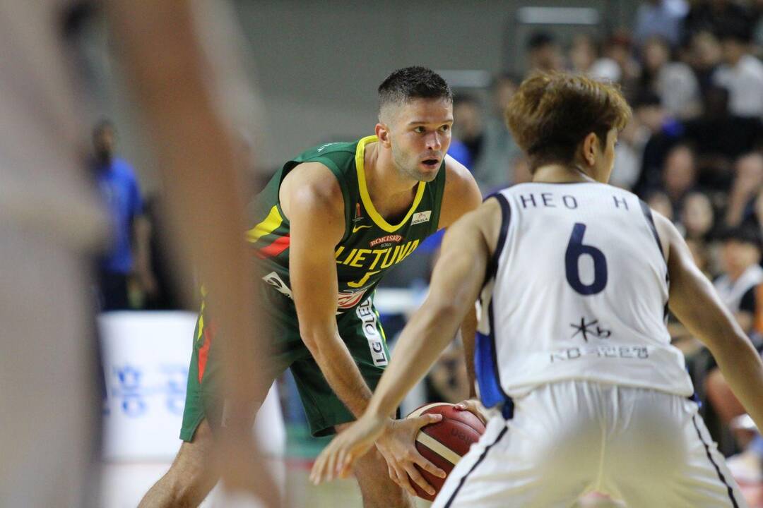 Krepšinis: Lietuva – Pietų Korėja 86:57