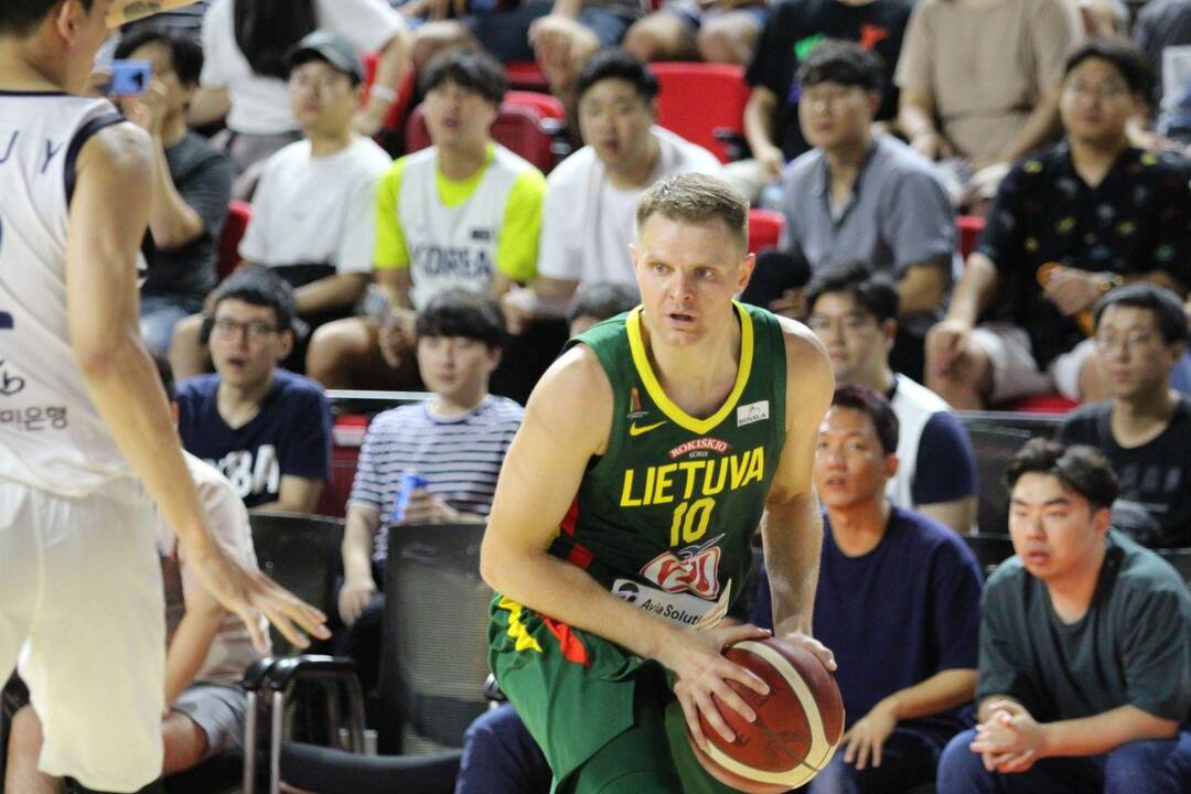 Krepšinis: Lietuva – Pietų Korėja 86:57