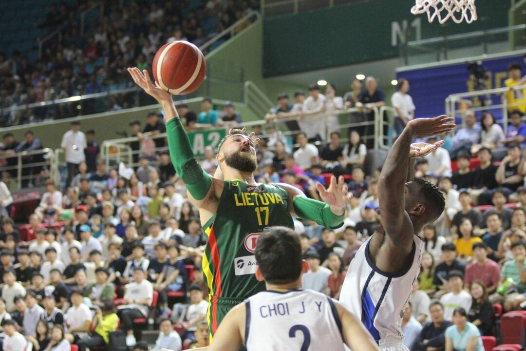 Krepšinis: Lietuva – Pietų Korėja 86:57