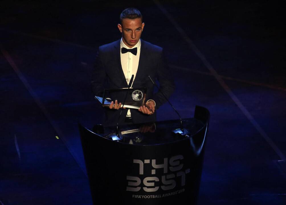 Geriausiu pasaulio futbolininku išrinktas L. Messi