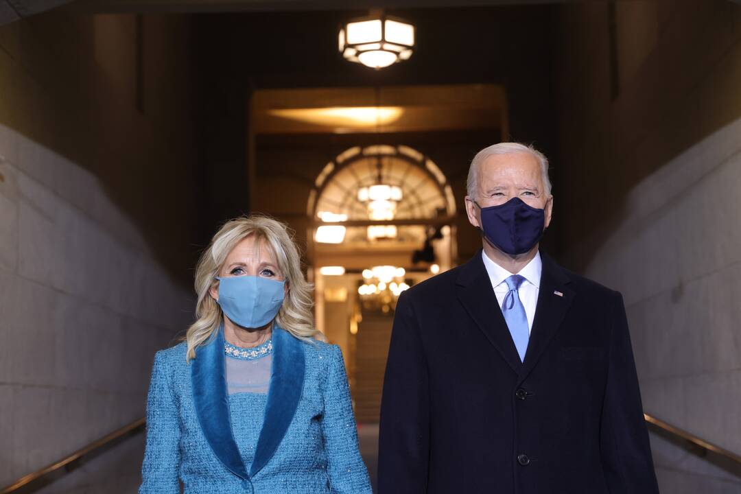 J. Bidenas prisaikdintas 46-uoju JAV prezidentu