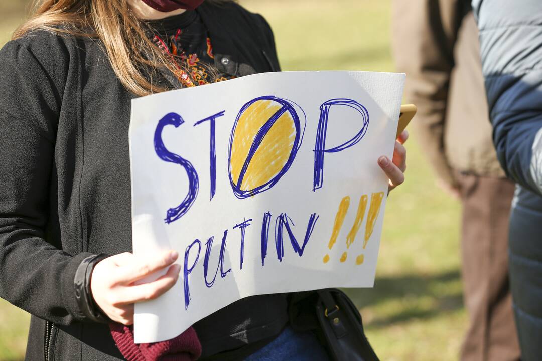 Akcija prieš Rusijos agresiją Ukrainoje