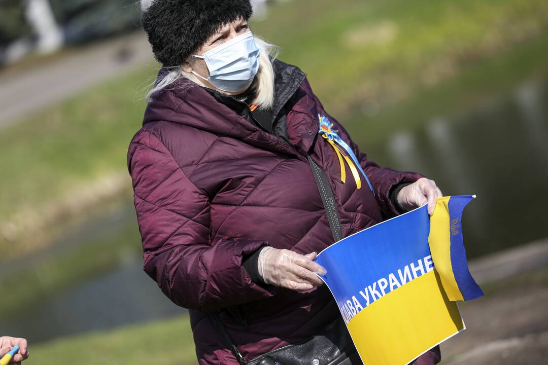 Akcija prieš Rusijos agresiją Ukrainoje