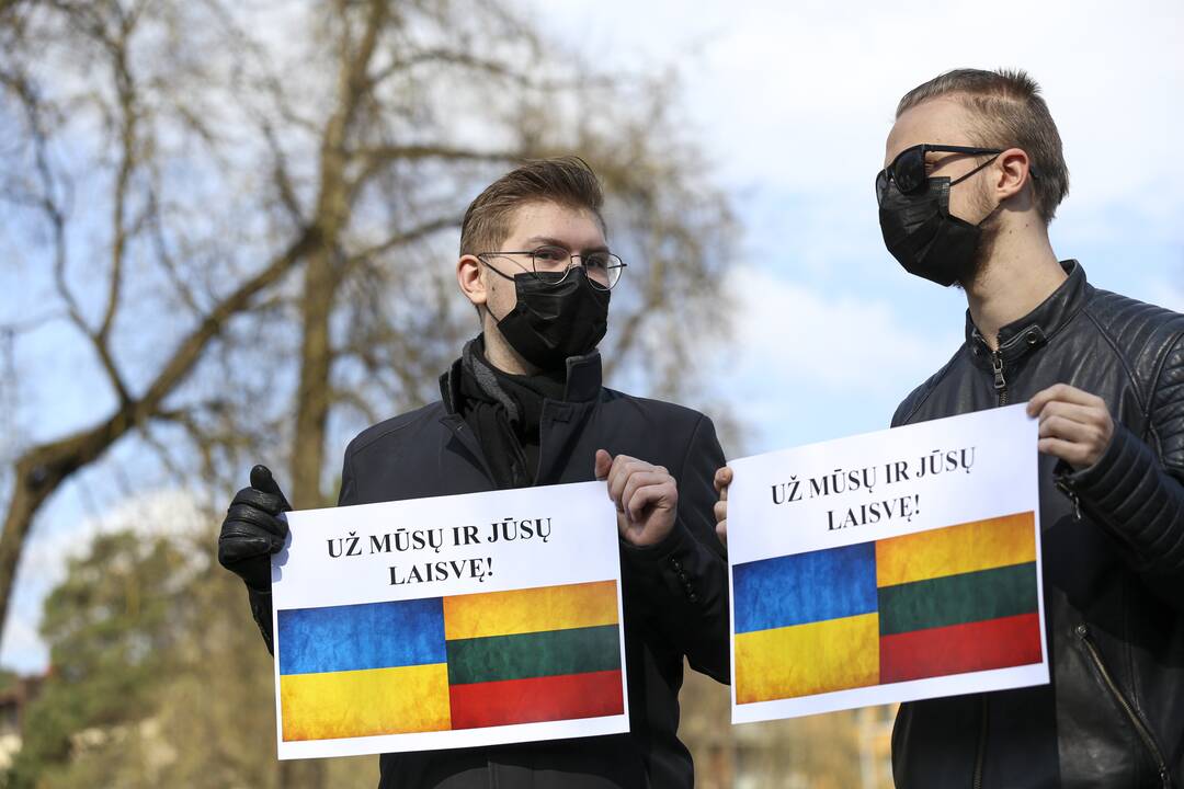 Akcija prieš Rusijos agresiją Ukrainoje