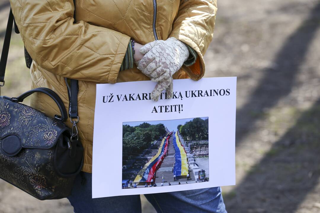 Akcija prieš Rusijos agresiją Ukrainoje