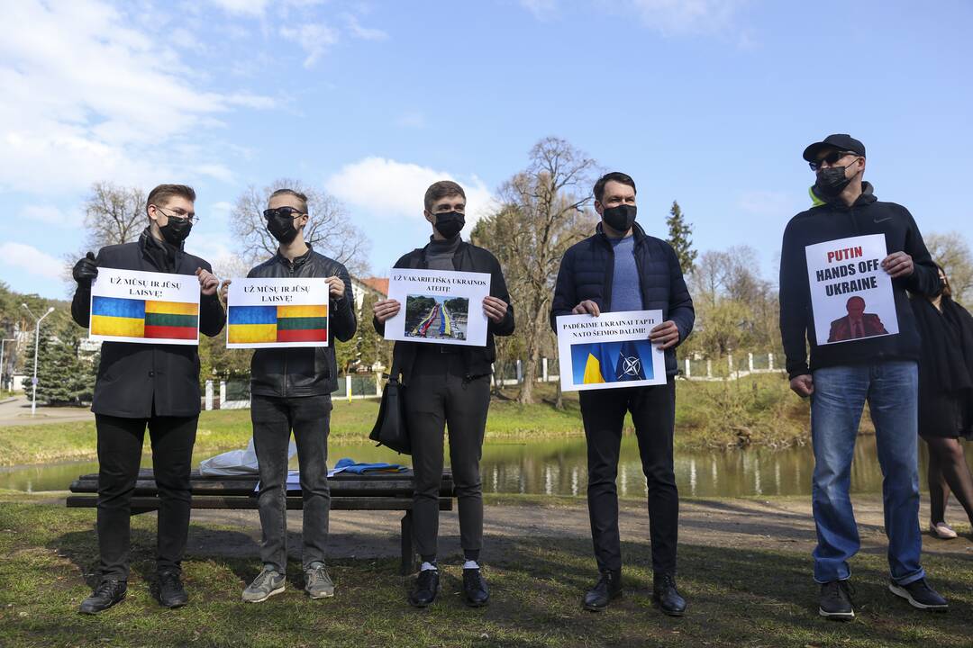 Akcija prieš Rusijos agresiją Ukrainoje