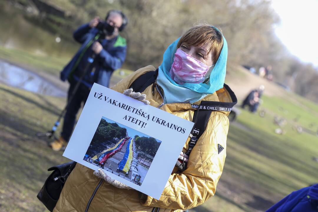 Akcija prieš Rusijos agresiją Ukrainoje