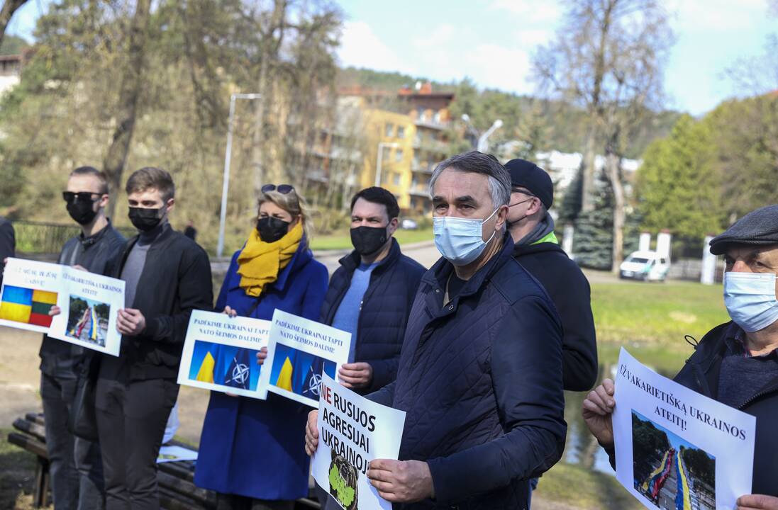 Akcija prieš Rusijos agresiją Ukrainoje