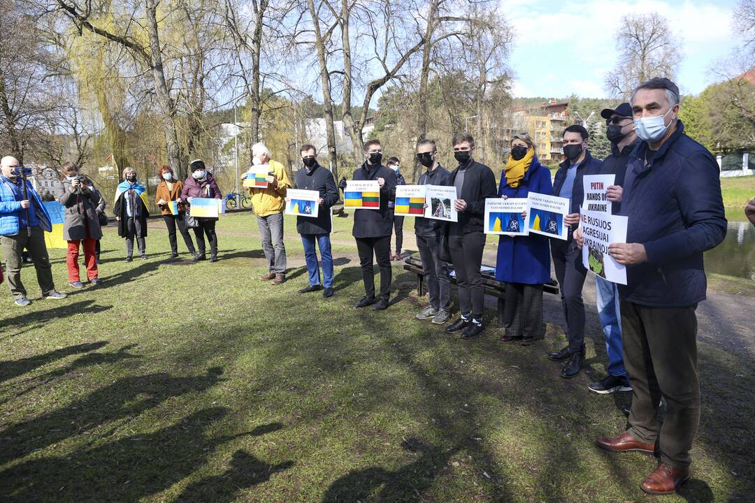 Akcija prieš Rusijos agresiją Ukrainoje