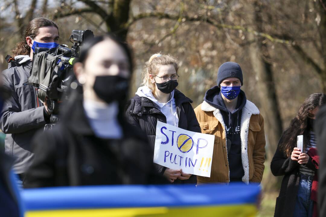 Akcija prieš Rusijos agresiją Ukrainoje