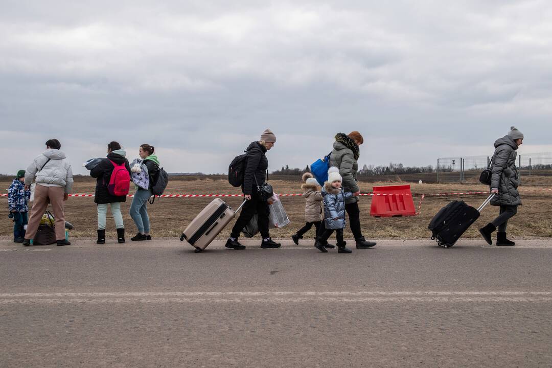 Šalys, priimančios pabėgėlius iš Ukrainos, nori papildomų ES lėšų