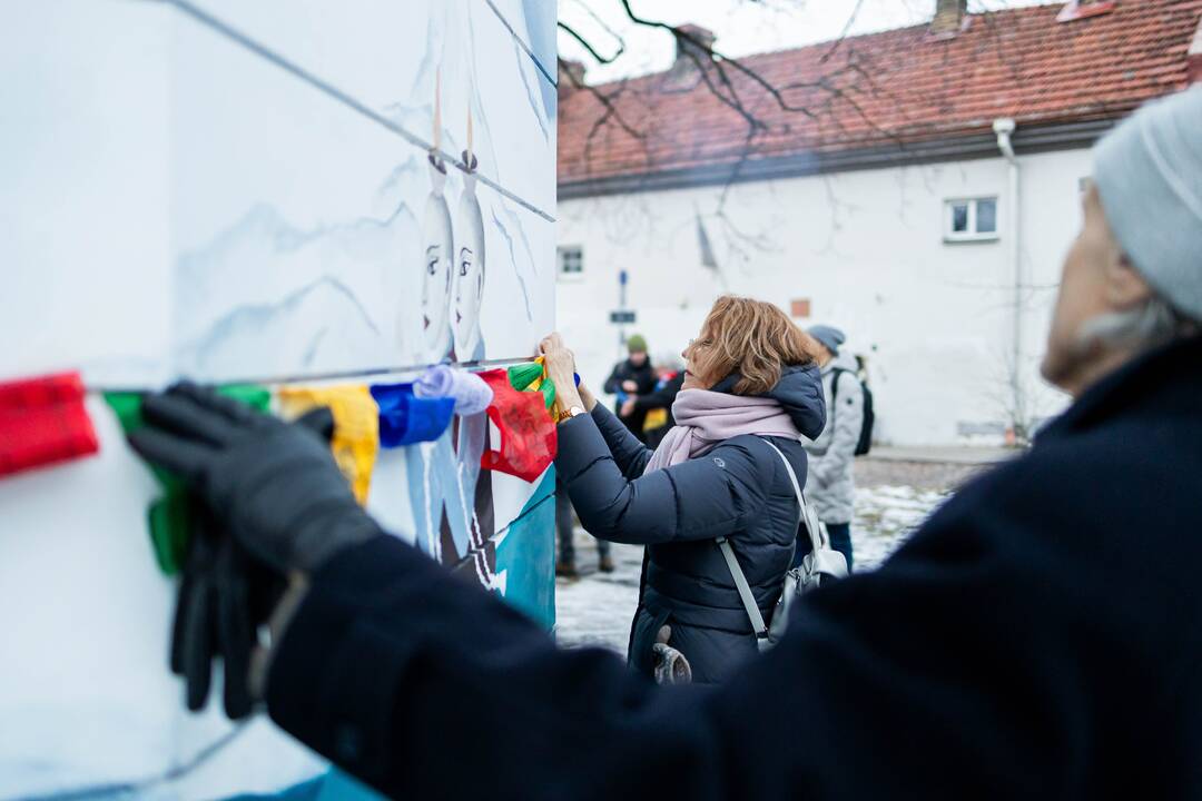 Vilniaus Tibeto skvere pasitikti tibetiečių Naujieji metai