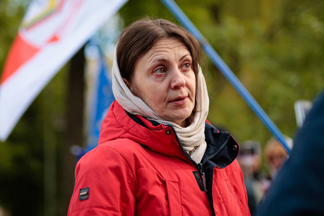 Protestas prieš karą Ukrainoje ir agresiją Baltarusijoje