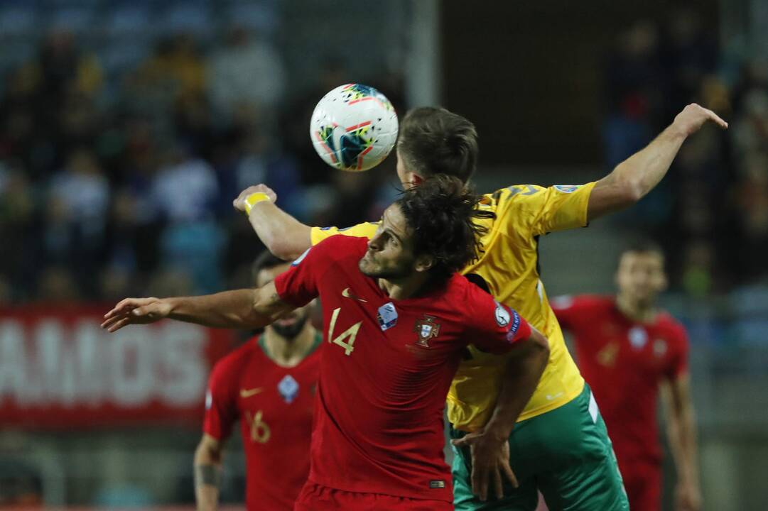 Europos futbolo čempionato atranka: Portugalija – Lietuva 6:0