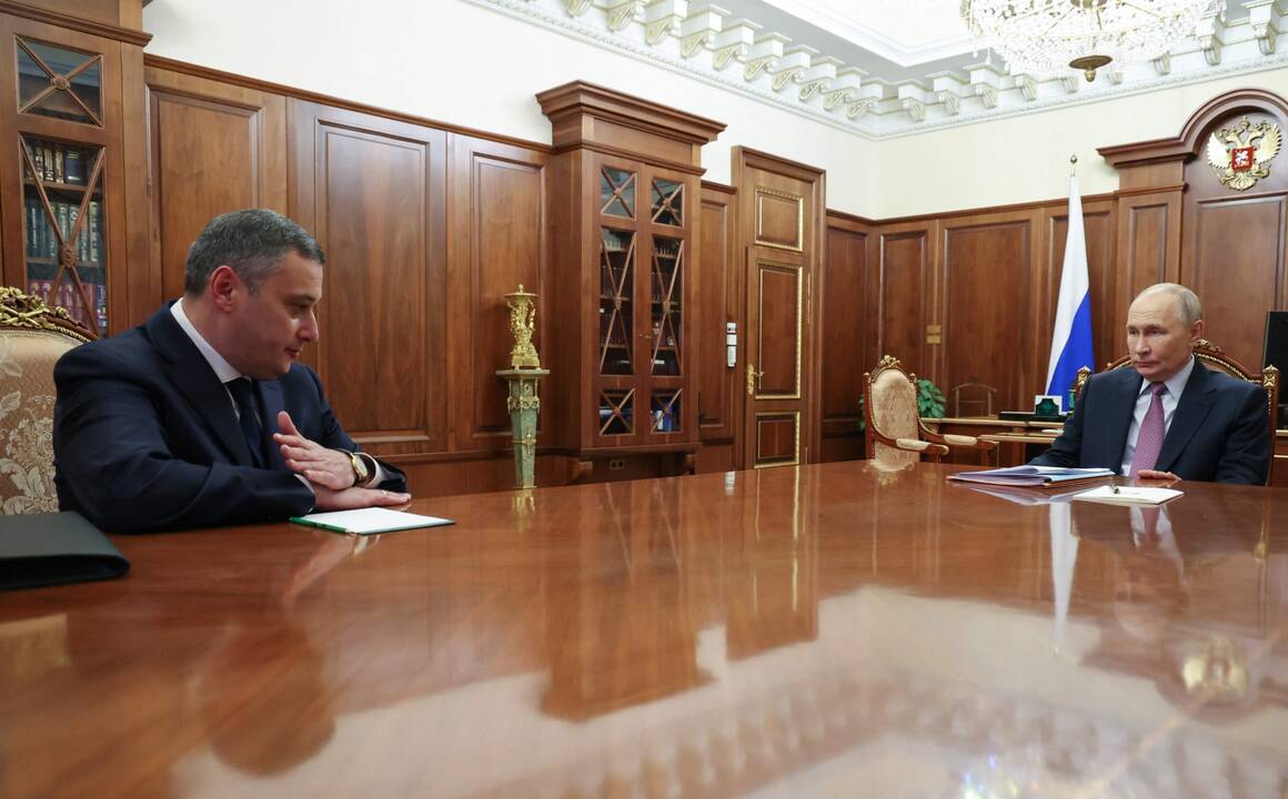 Aleksandras Chinšteinas ir Vladimiras Putinas