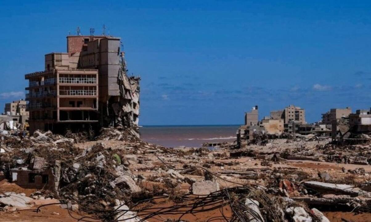Per potvynius Libijos Dernos mieste žuvo daugiau kaip 3,8 tūkst. žmonių