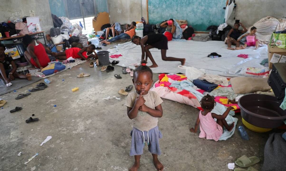 UNICEF vadovė įspėja, kad Haityje daugybei vaikų gresia mirti iš bado