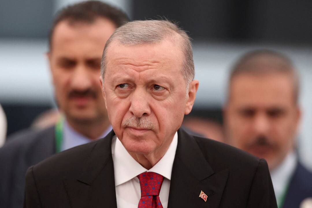 R. T. Erdoganas ragina B. al Assadą ieškoti sprendimo dėl pilietinio karo Sirijoje