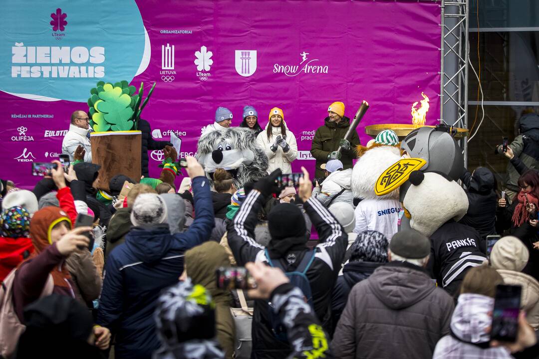 Druskininkuose oficialiai atidarytas jubiliejinis „LTeam žiemos festivalis 2023“