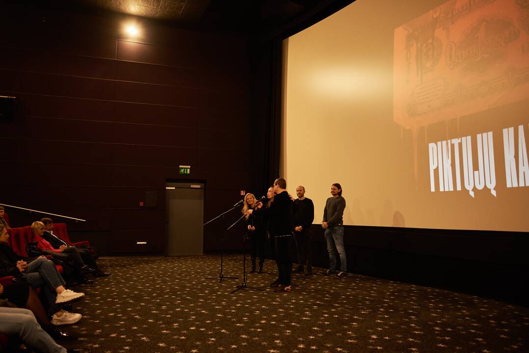 Filmo „Piktųjų karta“ peržiūra