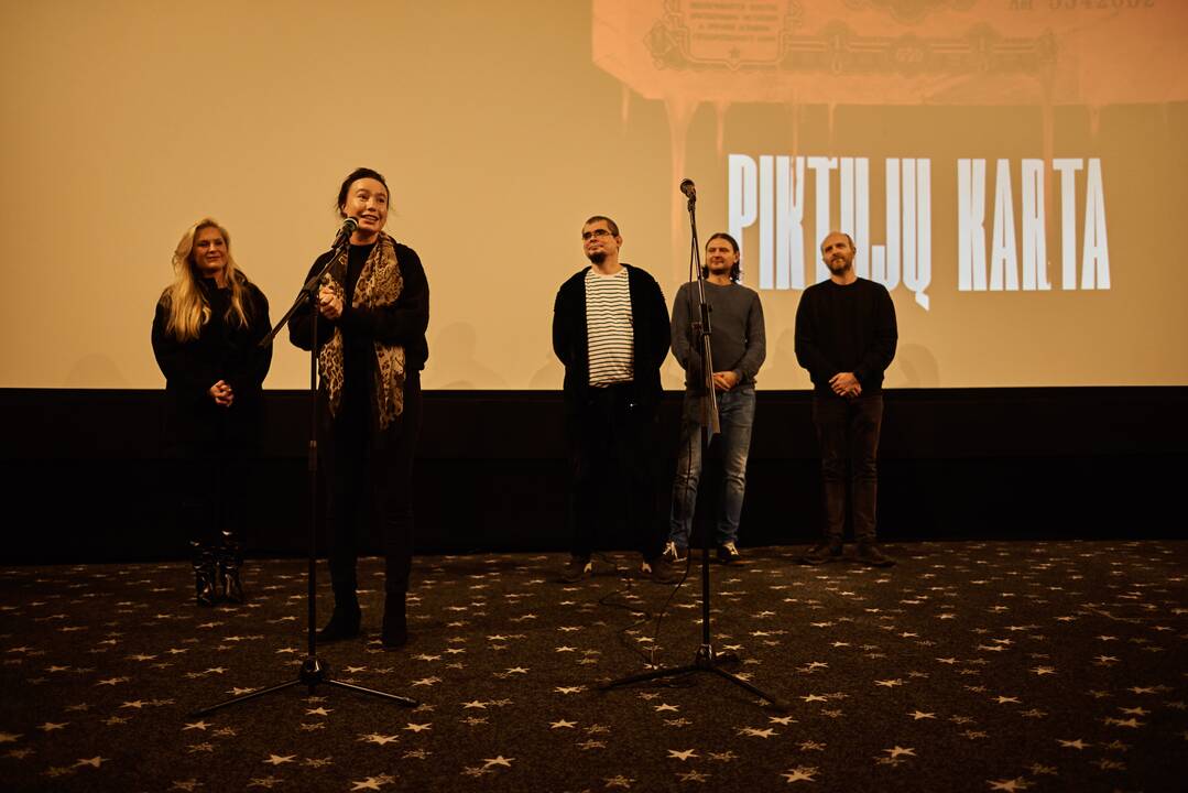 Filmo „Piktųjų karta“ peržiūra