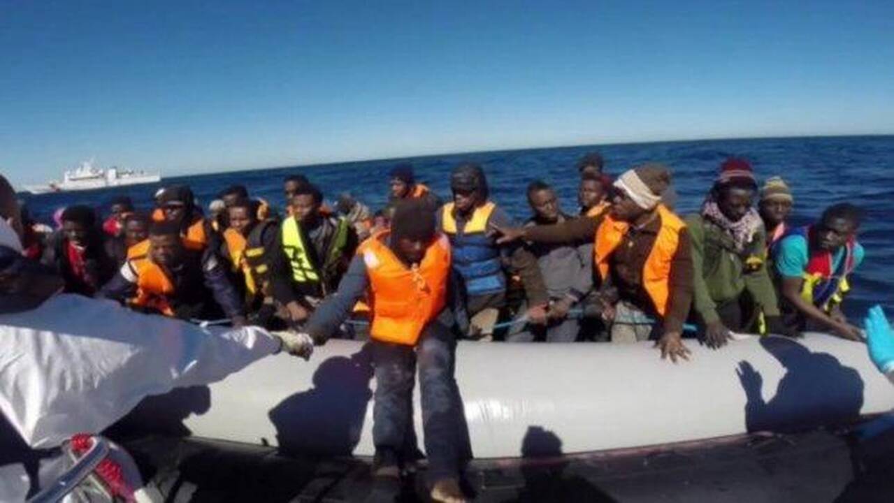 Viduržemio jūroje per parą išgelbėta per 4,2 tūkst. migrantų