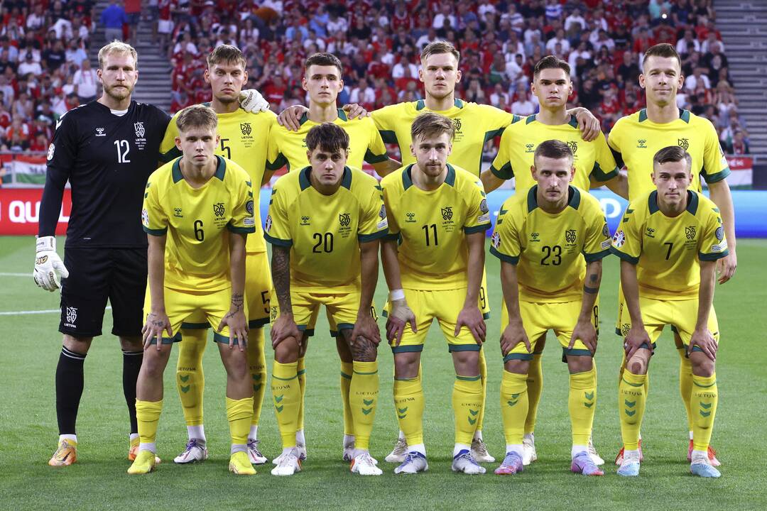 Europos futbolo čempionato atranka: Vengrija – Lietuva 2:0