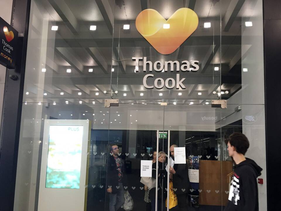 Didžioji Britanija baigė „Thomas Cook“ keleivių repatriaciją